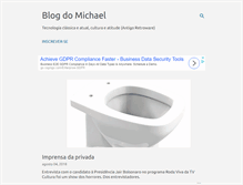 Tablet Screenshot of michaelrigo.com